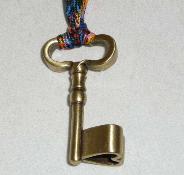 HUGO CABRET Replica CHIAVE Cuore Ciondolo ORIGINALE Noble COLLECTION U.S.A. Key