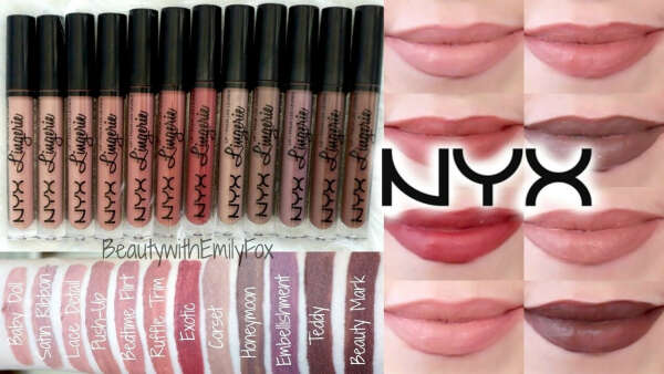 Жидкая матовая помада NYX LIP LINGERIE