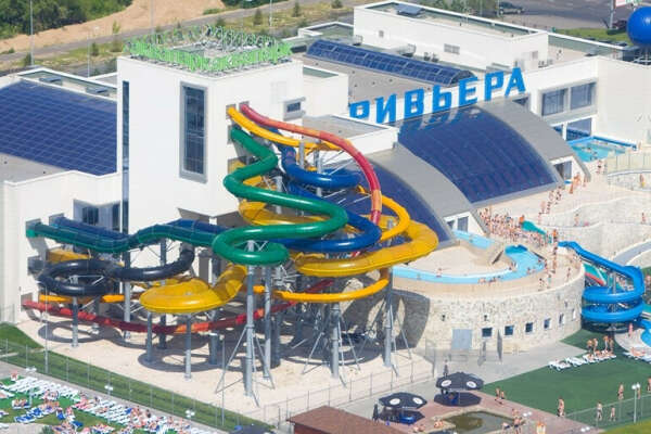 в аквапарк