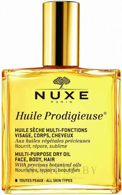 Чудесное сухое масло - Nuxe Huile Prodigieuse Multi-Purpose Care Multi-Usage Dry Oil – купить с доставкой в Минск и по Беларуси | MAKEUP