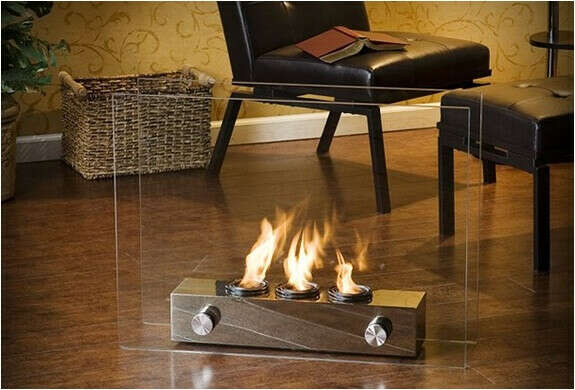 PORTABLE GEL FIREPLACE