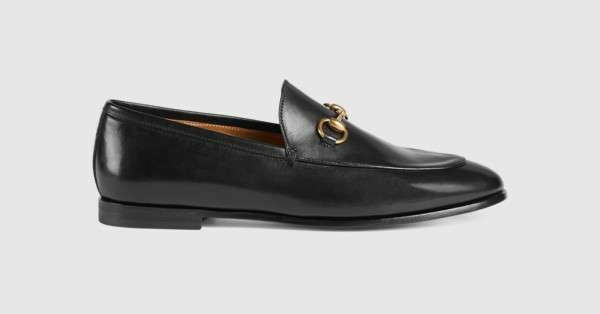Gucci - Gucci Jordaan leather loafer