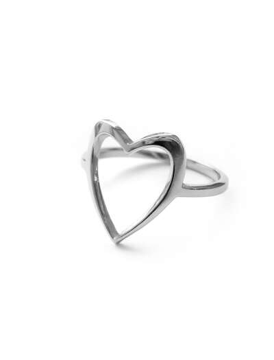 Серебряное узкое кольцо