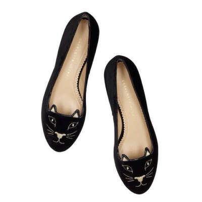 Charlotte Olympia Kitty Flats.
