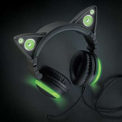 Wired Cat Ear Headphones