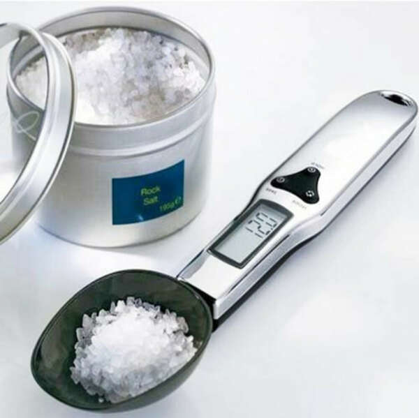 Free Gift!! Digital Spoon Scale 500/0.1g Kitchen Scale Digital Balance Food Flour Weight Scale Kitchen Measuring Spoon (2 x AAA)-in Measuring Spoons from Home & Garden on Aliexpress.com