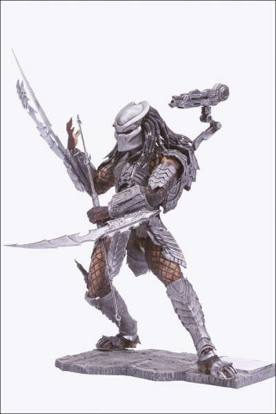 McFARLANE SCAR PREDATOR 8" FIGURE ALIEN VS. PREDATOR AVP ALIEN NEW ON CARD!