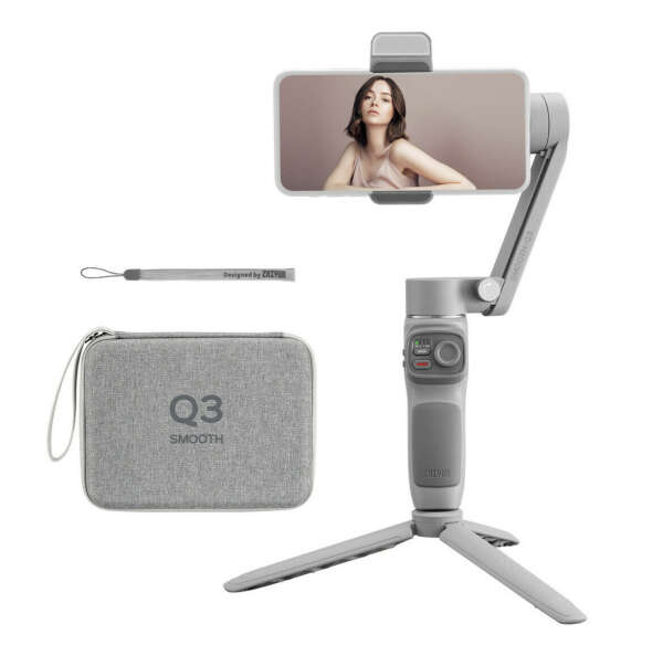 ZHIYUN SMOOTH-Q3 Ручной 3-осевой стабилизатор подвеса для смартфона Портативный