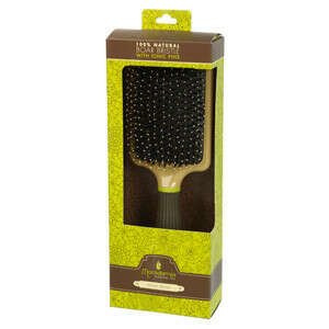 Macadamia Natural Oil Paddle Brush With Boar Bristles