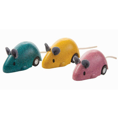 Деревянная игрушка Plan Toys Бегающая мышка (1 шт) - купить в магазине ZABAVKA
