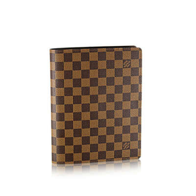 Louis Vuitton Desk Agenda in Damier Ebene
