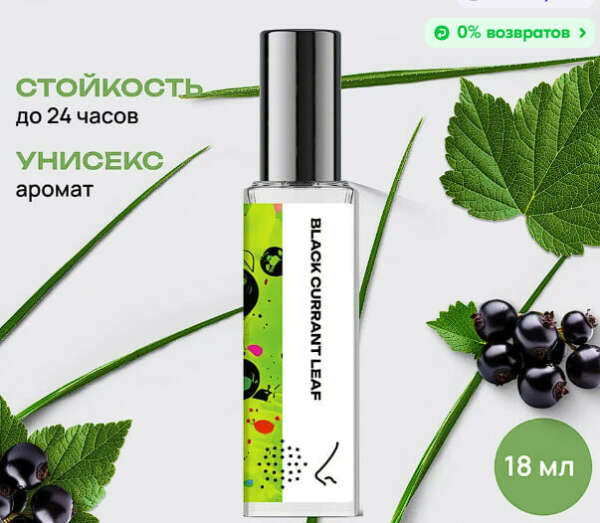 Духи "Лист чёрной смородины"