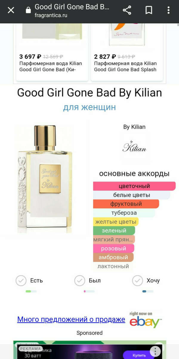 Парфюм Good Girl