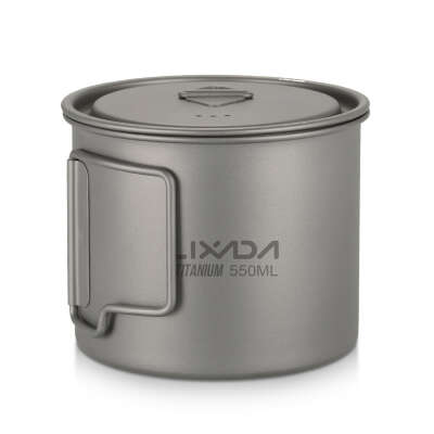 Lixada титановая кружка 550ml