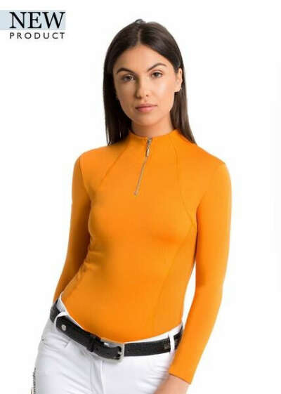SS18 Orange Technical Stretch Baselayer