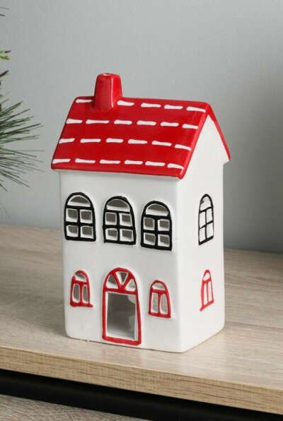 Новогодний декор из фарфора Christmas Cottage