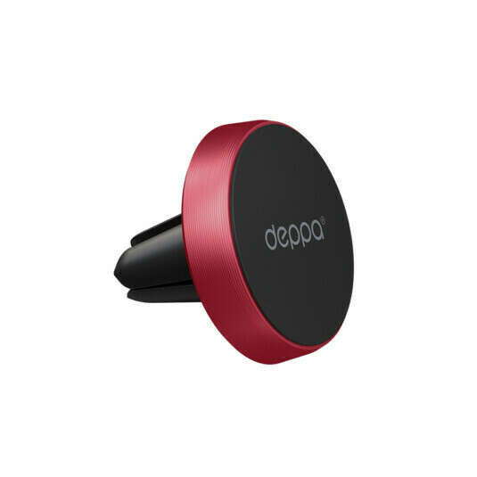 DEPPA — Автомобильный держатель Mage Mini для смартфонов, магнитный, красный, DEPPA, 55177