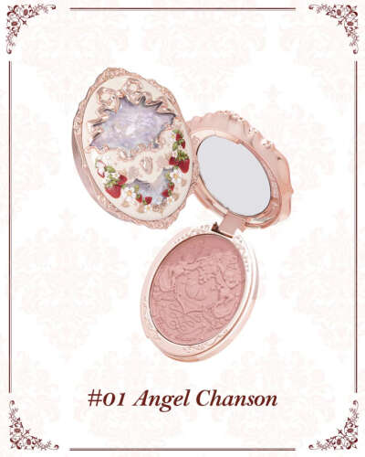 Flower Knows Румяна Strawberry Rococo, оттенок Angel Chanson