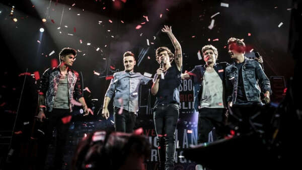 One Direction's concert