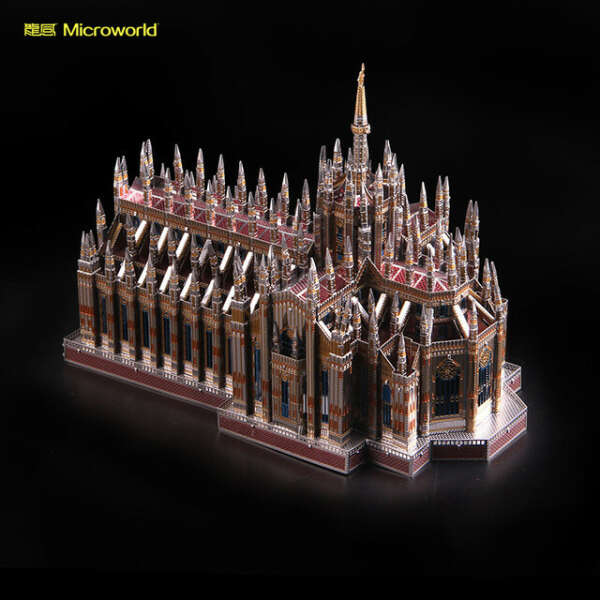 3D Metal Nano Puzzle Milan Cathedral Duomo di Milano