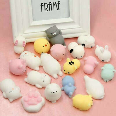 Набір ігрушок 25 шт сюрпризів антистрес Сквиши Моти Кавай - Mochi Squishy (21747)