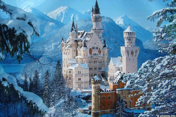 Германия. Замок Нойшванштайн