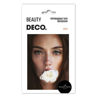 Набор переводных тату-веснушек `DECO.` by Miami tattoos (Silver)