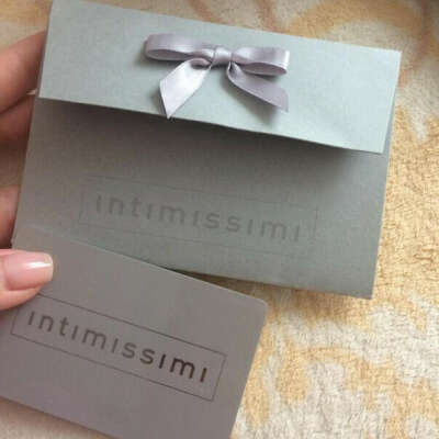 Сертификат в Intimmisimi