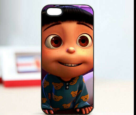 Minion iPhone Case - iPhone 5 case, iPhone 4 Case, iPhone 4S Case - Despicable Me Plastic Phone Cases