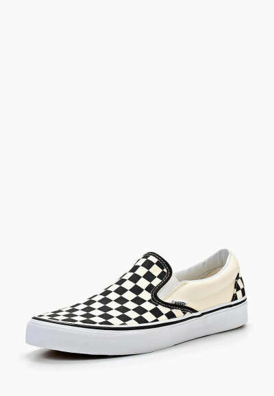 vans classic slip on checkerboard VN000EYEBWW