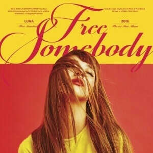 F(X) LUNA 1ST MINI ALBUM - FREE SOMEBODY CD + POSTER