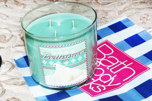 свечка bath&body works