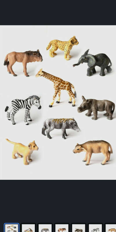 Набор животных derri animals