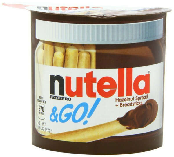 Nutella с печеньками