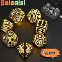 LightUp Игральные кости DND DICE Дайсы для днд