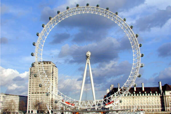Прокатиться на London Eye