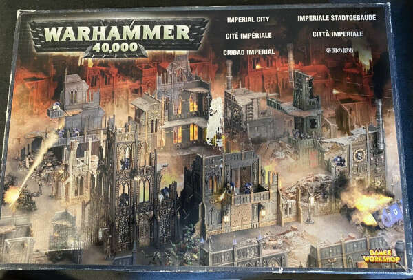 Warhammer 40K Imperial Sector Terrain Gelände Box OVP (Neu und