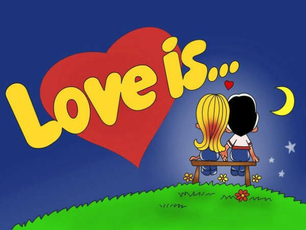 Блок жвачек Love is