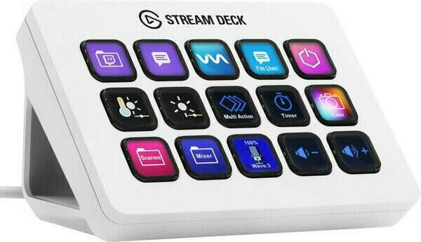 Elgato Stream Deck на 15 кнопочек белый