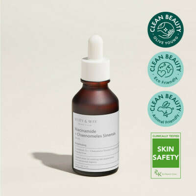Mary&May Сыворотка осветляющая с ниацинамидом и экстрактом айвы Niacinamide + Chaenomeles Sinensis Serum (30 мл)