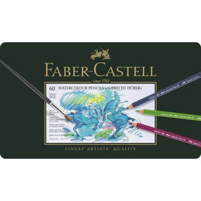 Акварельные цветные карандаши Faber-Castell