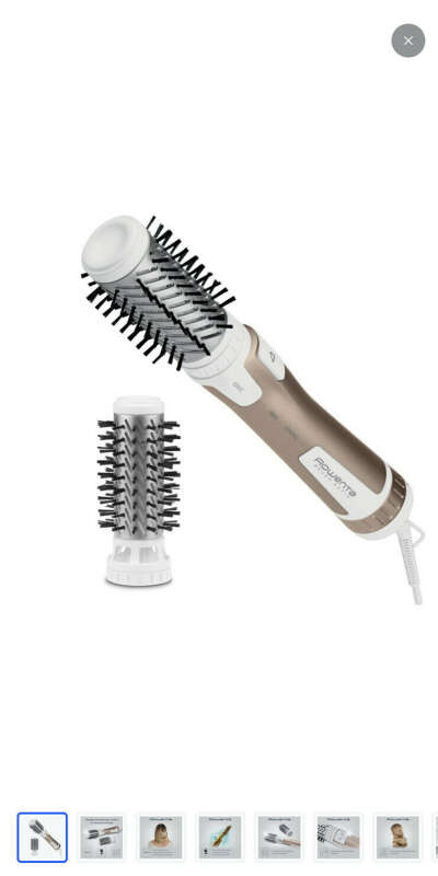 Фен-щетка для волос Brush Activ  Compact  CF9520F0
