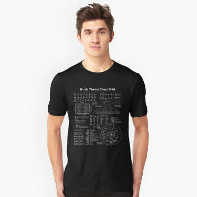 Music Theory Cheat T-Shirt