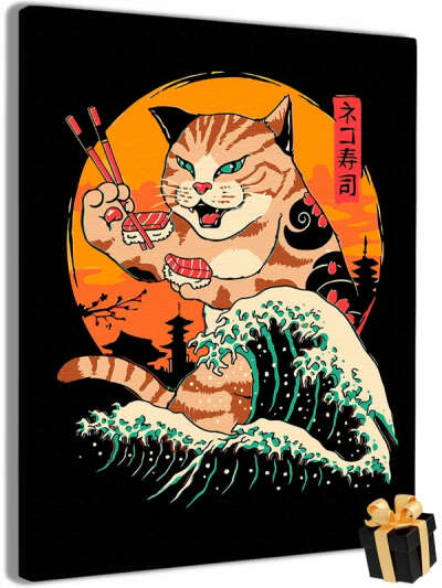 Суши кот