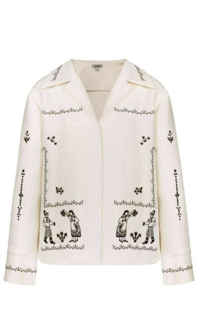 Ukrainian Embroidered Shirt Gunia