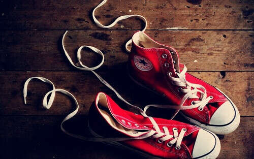 красные converse