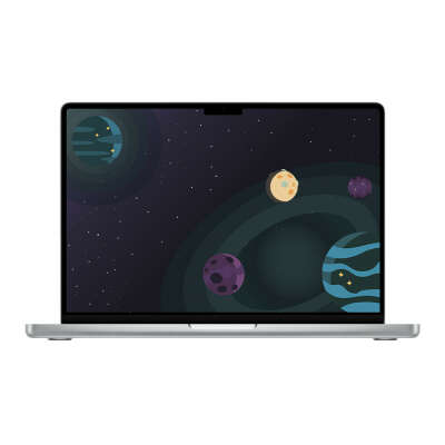 Apple MacBook Pro 14" MX2F3 (M4 Pro 14-Core, GPU 20-Core, 24GB, 1TB) (Серебристый | Silver)