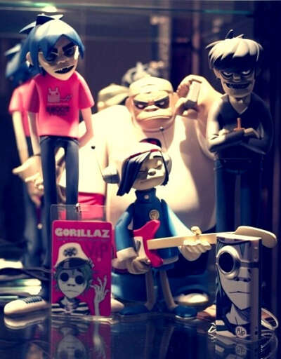 Хочу статуэтки группы Gorillaz