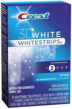 Crest 3D White Whitestrips Vivid