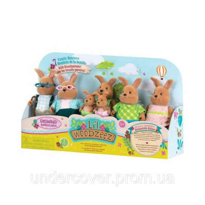 Фигурка Li'l Woodzeez Большая Семья Кроликов 7ед. (6492Z), цена 923 грн., купить в Харькове — Prom.ua (ID#1089521475)